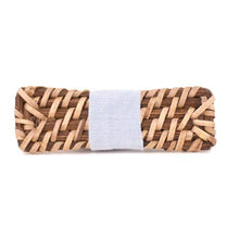 Load image into Gallery viewer, DIWA Rattan Bow Tie