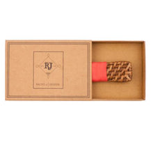 Load image into Gallery viewer, FELOMINA Rattan Bow Tie