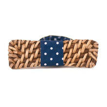 Load image into Gallery viewer, ISABELO Rattan Bow Tie
