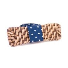 Load image into Gallery viewer, ISABELO Rattan Bow Tie
