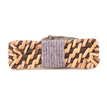 Load image into Gallery viewer, JUAN Rattan Bow Tie